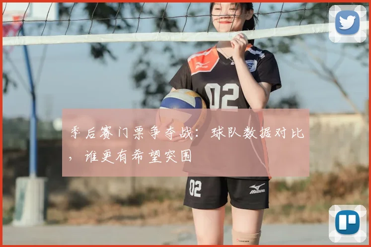 季后赛门票争夺战：球队数据对比，谁更有希望突围